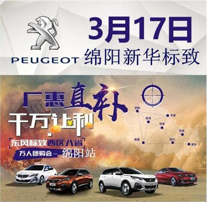 廠惠直補 千萬讓利-東風(fēng)標致萬人團購會